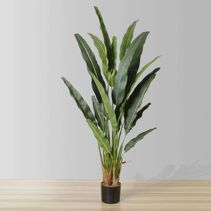 Kola Künstliche Travellers Palm Palme als Topfpflanze (verschiedene Größen)