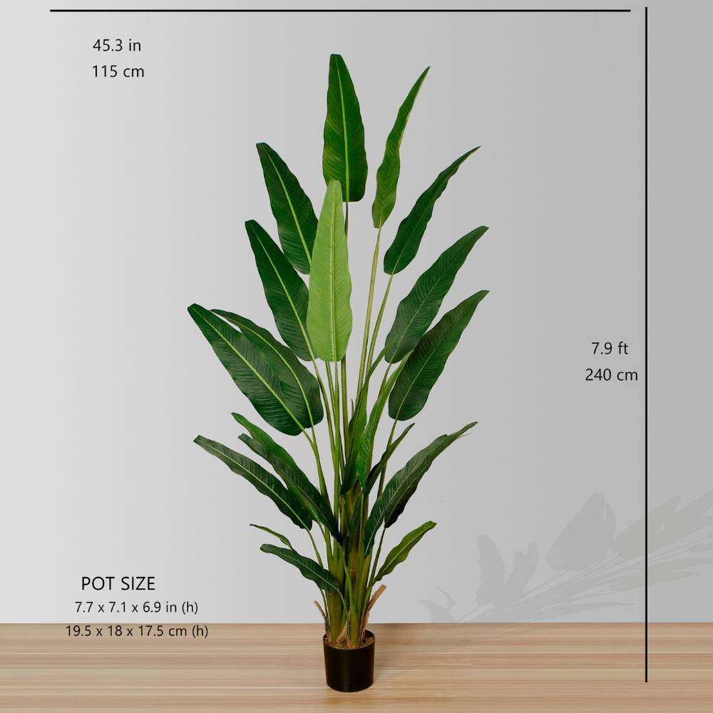 Kola Künstliche Travellers Palm Palme als Topfpflanze (verschiedene Größen)