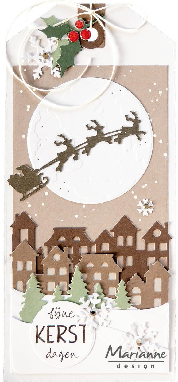 Marianne Design Craftables Die - Silhouette - Village