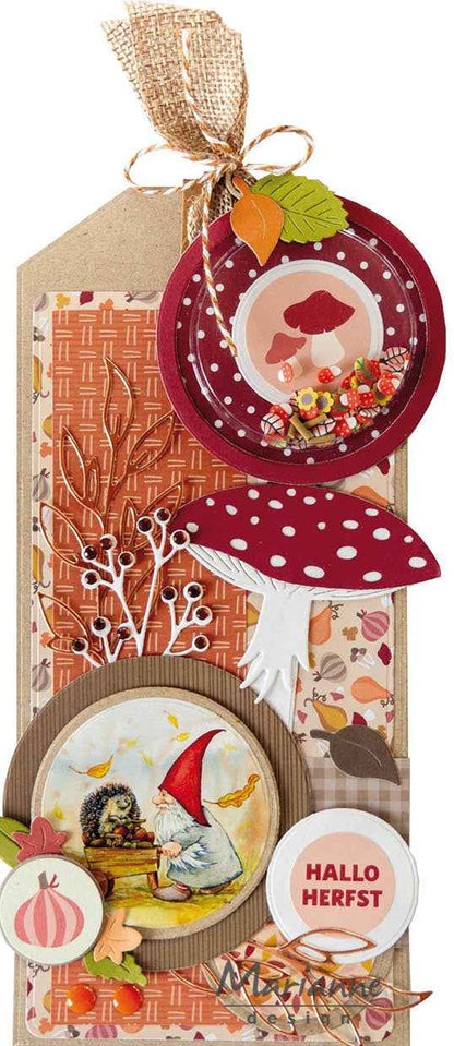 Marianne Design Enamel Dots - Duotone Orange