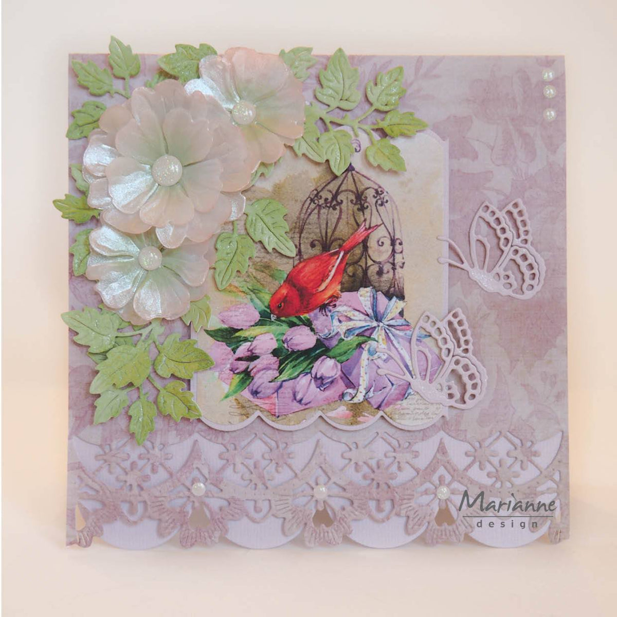 Cutting Sheet Birds & Birdcages 1 A4