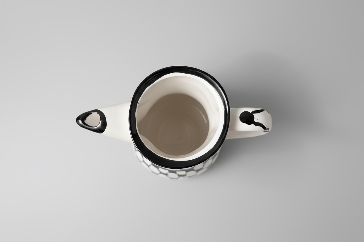 Komplettes Kaffeeservice | Kuffiyeh-Muster