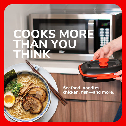 Micro Grill Chef Pot™  - Microwave Cooking Pot
