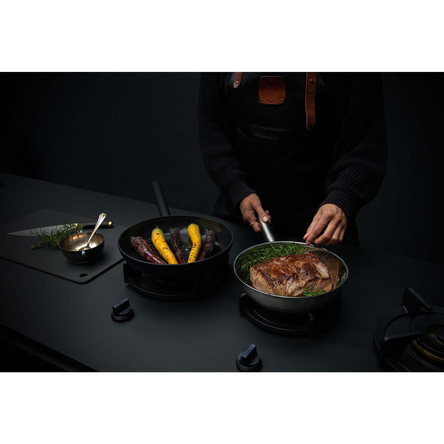COMBEKK - Keramik-Aluminium-PFANNE 32 CM SCHWARZ