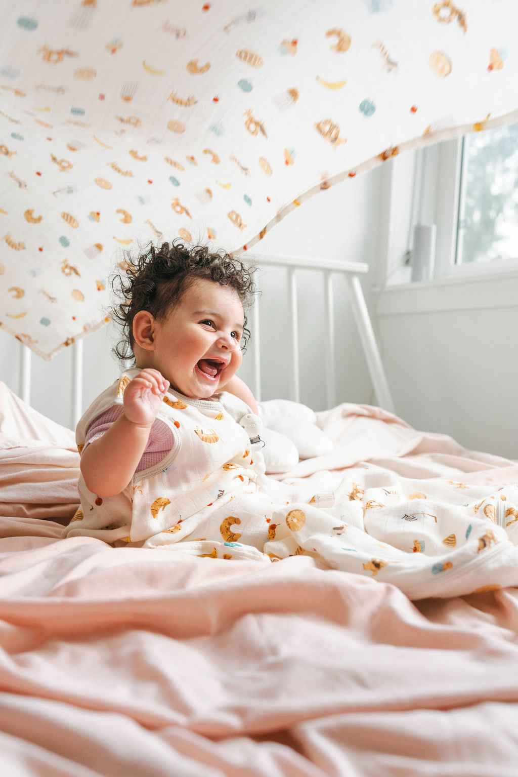 Muslin Swaddle - French Breakfast
