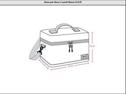 Lunch Box Smiley Face Girl