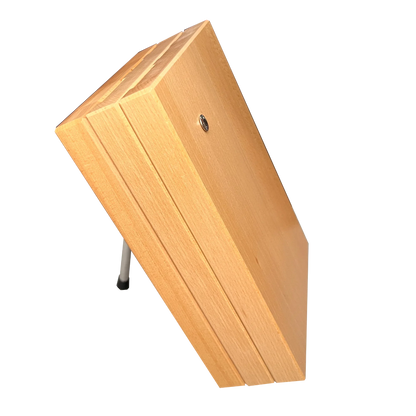 Messerblockhalter - Milly Buchenholz - (Messer nicht enthalten)