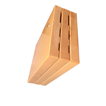 Messerblockhalter - Milly Buchenholz - (Messer nicht enthalten)