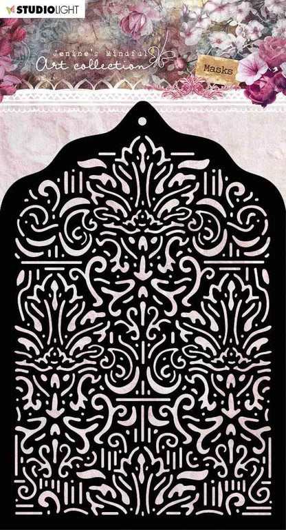 Mask Stencil (1) A6 Jenine's Mindful Art 3.0 nr.05