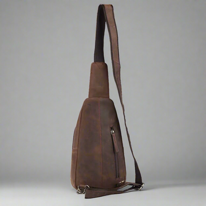 MET Off The Shoulder Leather Chest Bag Backpack