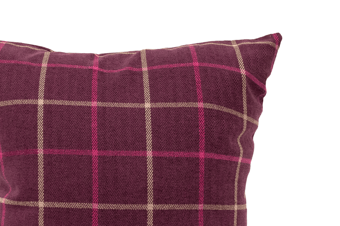 Vino Check Cushion Cover