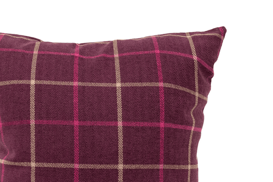 Vino Check Cushion Cover