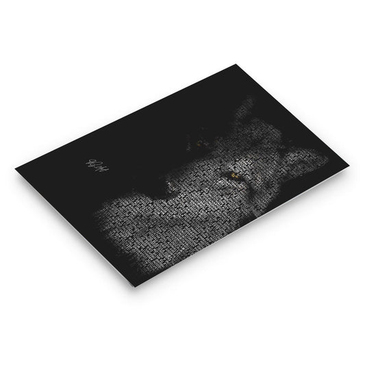 Metal Print Wolf