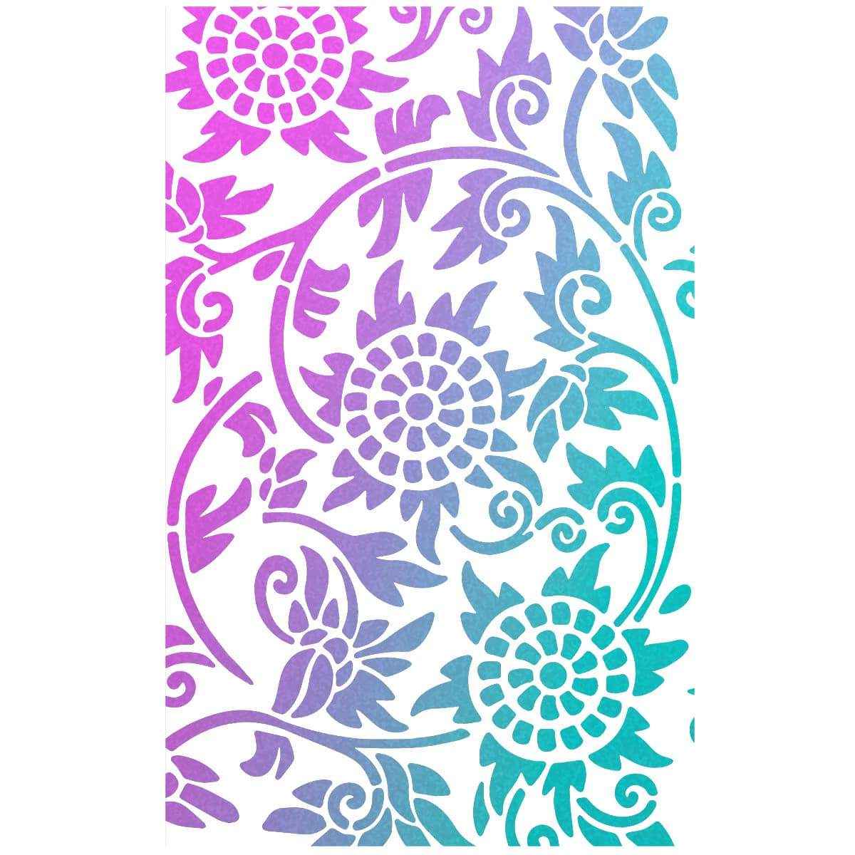Ciao Bella Texture Stencil 5"x8" Palenque