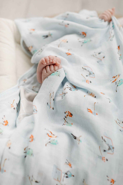 Muslin Swaddle - Ice Hockey