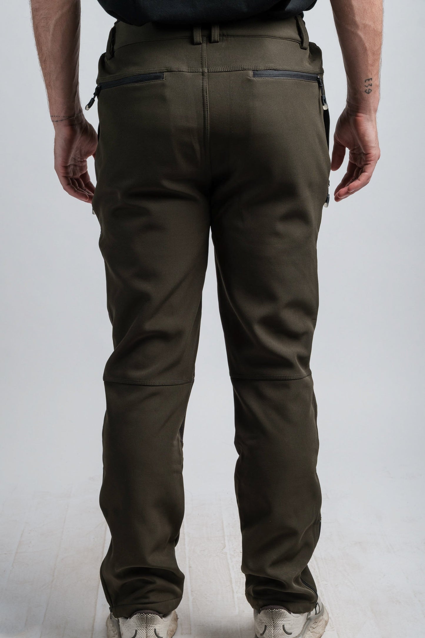 Grüne Abenteuerhose für Herren, wasserabweisend