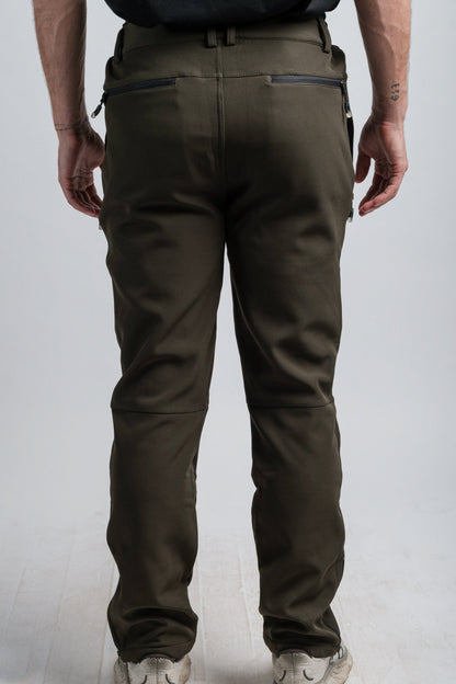 Grüne Abenteuerhose für Herren, wasserabweisend