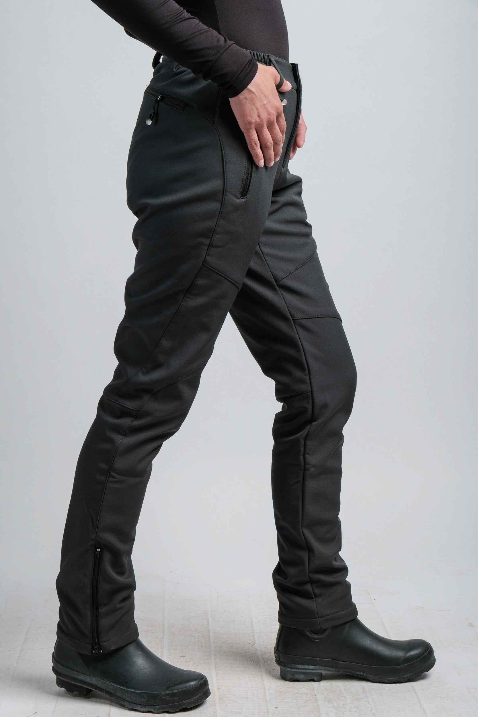 Women's Gray High Waist V2 Adventure Water Resistant Pants