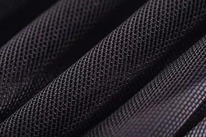 Anime Style Short Gymnastics Uniform Sheer Mesh Volleyball Sports Activewear