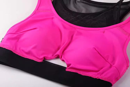 Anime Style Short Gymnastics Uniform Sheer Mesh Volleyball Sports Activewear