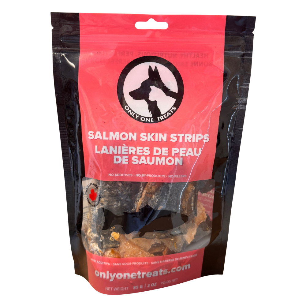 Salmon Skin Strips 85g
