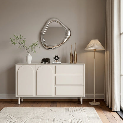 SC53 Weißer Schuhschrank