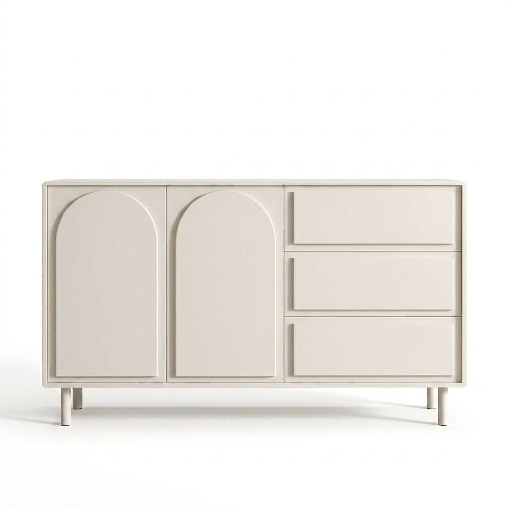 SC53 Weißer Schuhschrank