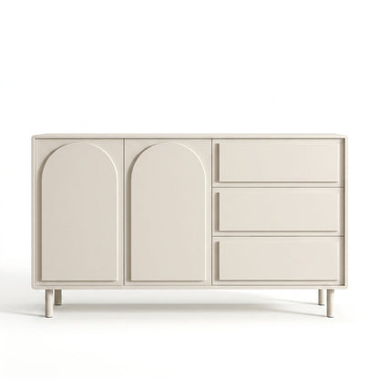 SC53 Weißer Schuhschrank