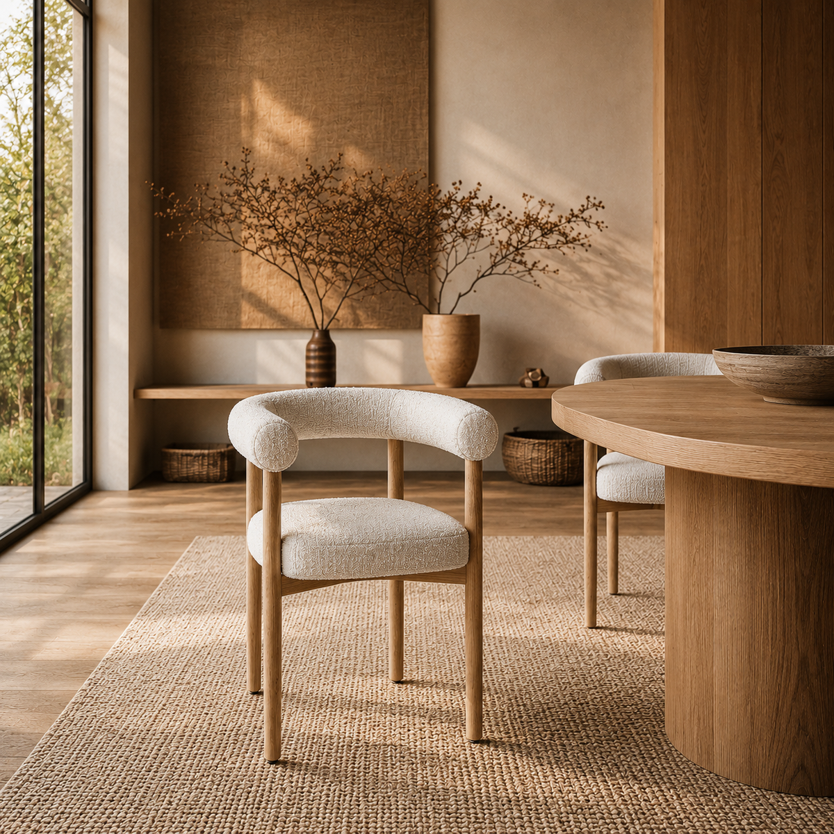 Oslo Dining Chair Cream