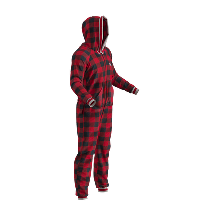 Pook Onesie - Red (Adult Unisex)