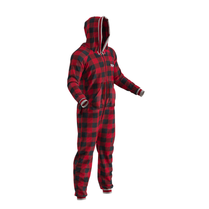 Pook Onesie - Red (Adult Unisex)