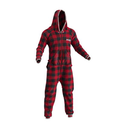 Pook Onesie - Red (Adult Unisex)