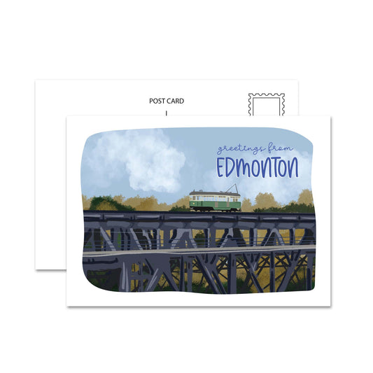 High Level Bridge Edmonton Postcards