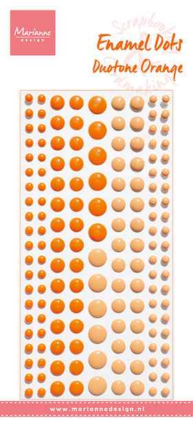 Marianne Design Enamel Dots - Duotone Orange