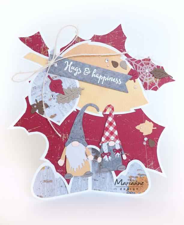 Marianne Design Craft Stencil: Autumn Leaves by Marleen