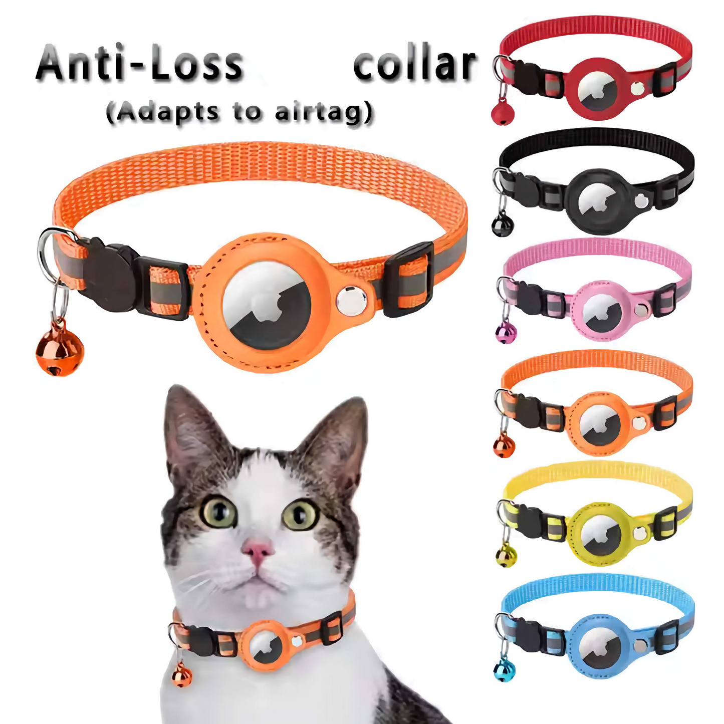Pet AirTag Holder Collar