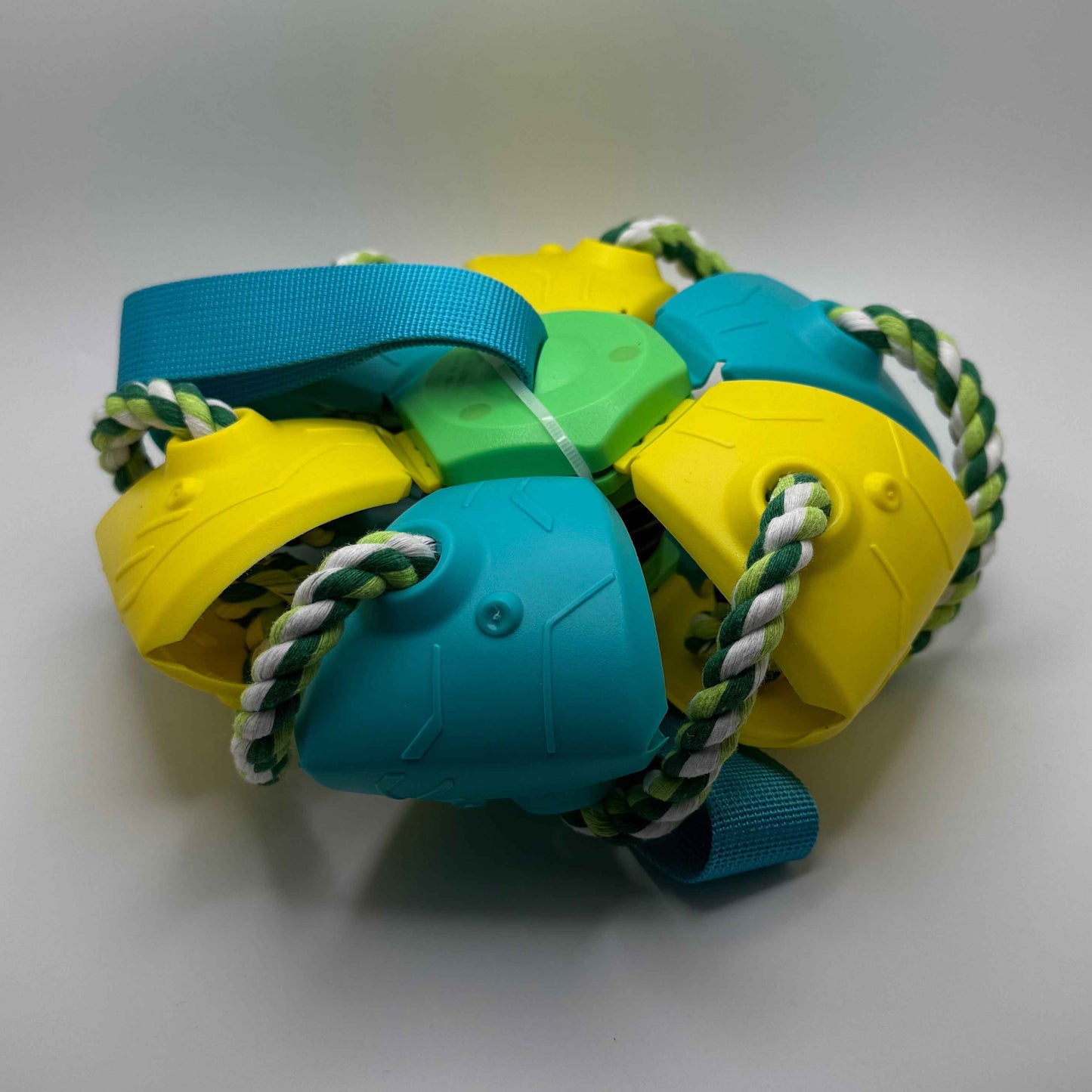 Dog Frisbee Ball Toy with Grab Tabs