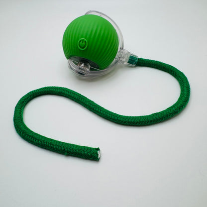 Pet Vibrating Bouncing Ball Toy with Tail