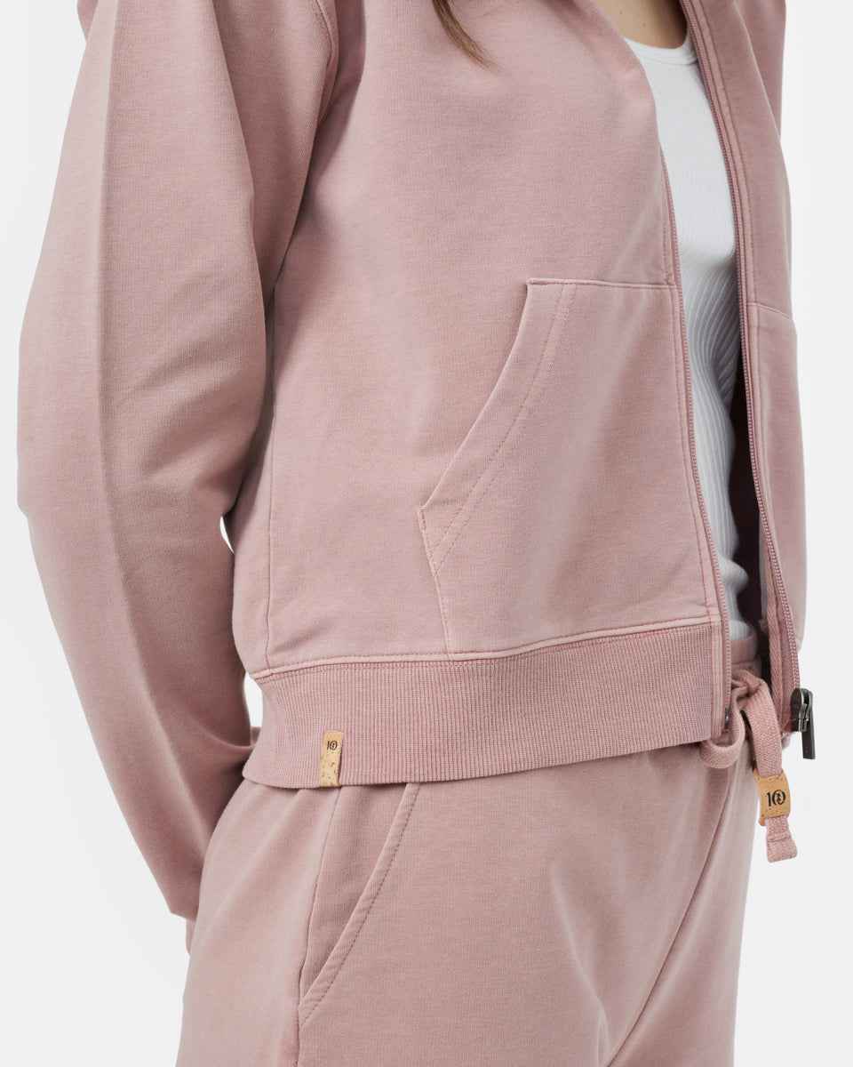 French Terry Zip Hoodie