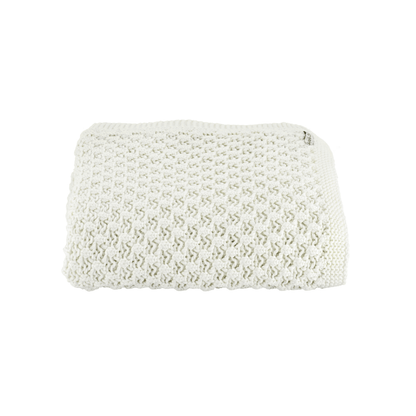 Popcorn Knit Blanket