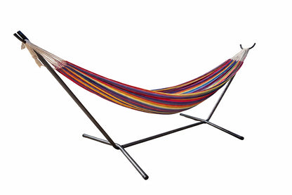Hochwertige Hängematte im brasilianischen Stil mit Universalständer