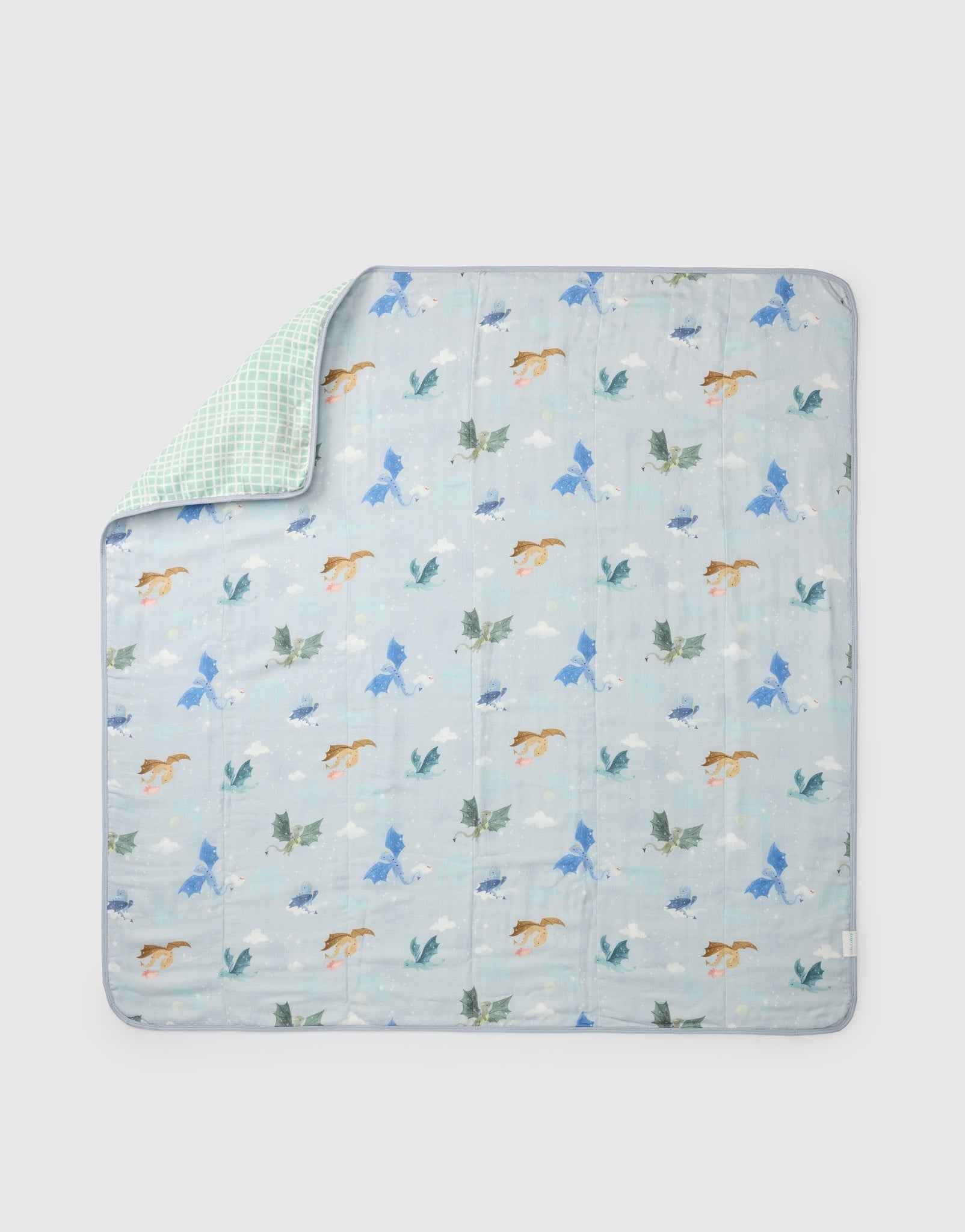 Muslin Quilt - Magical Dragons