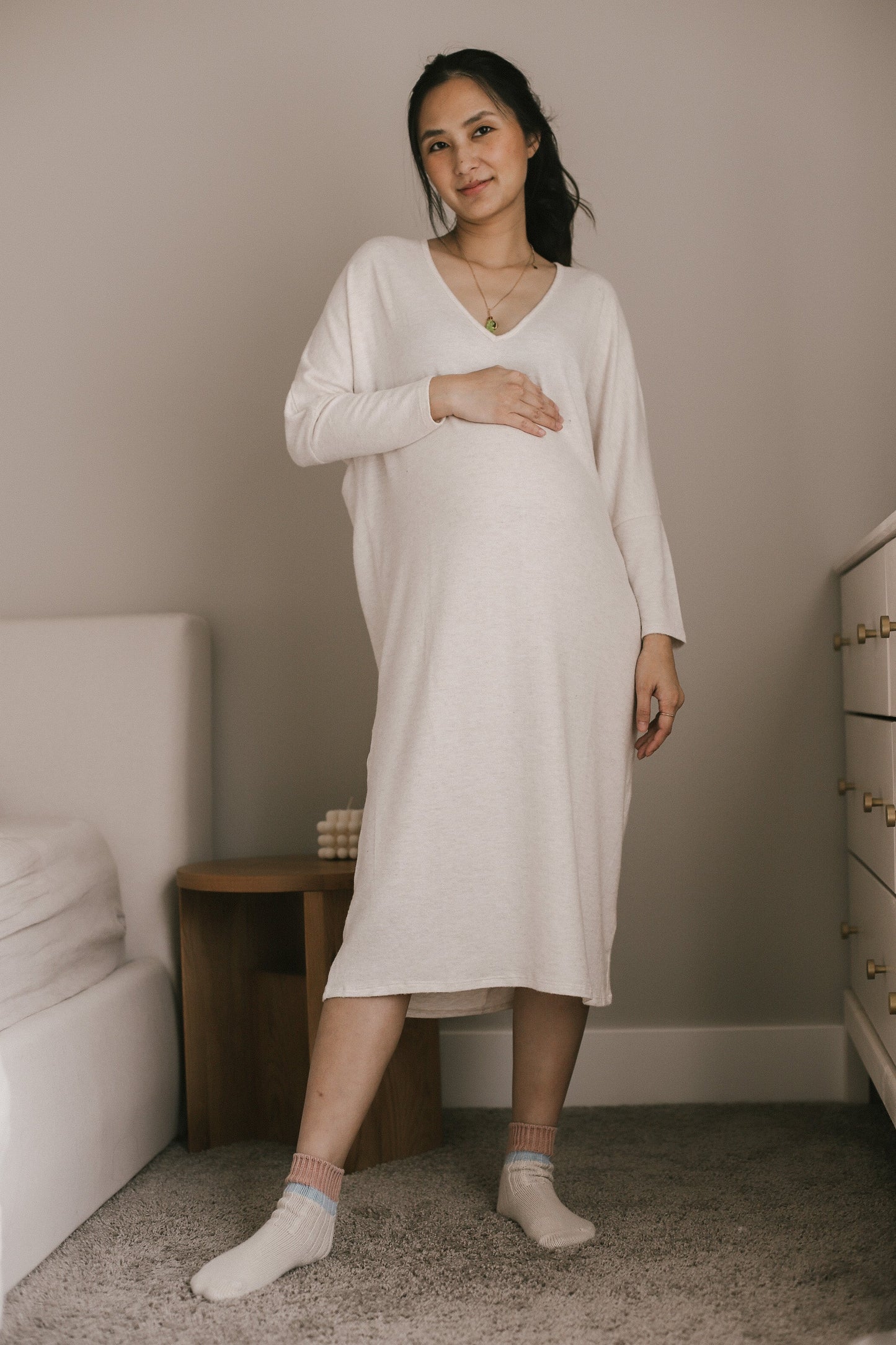 Quinn Maternity and Nursing Dress