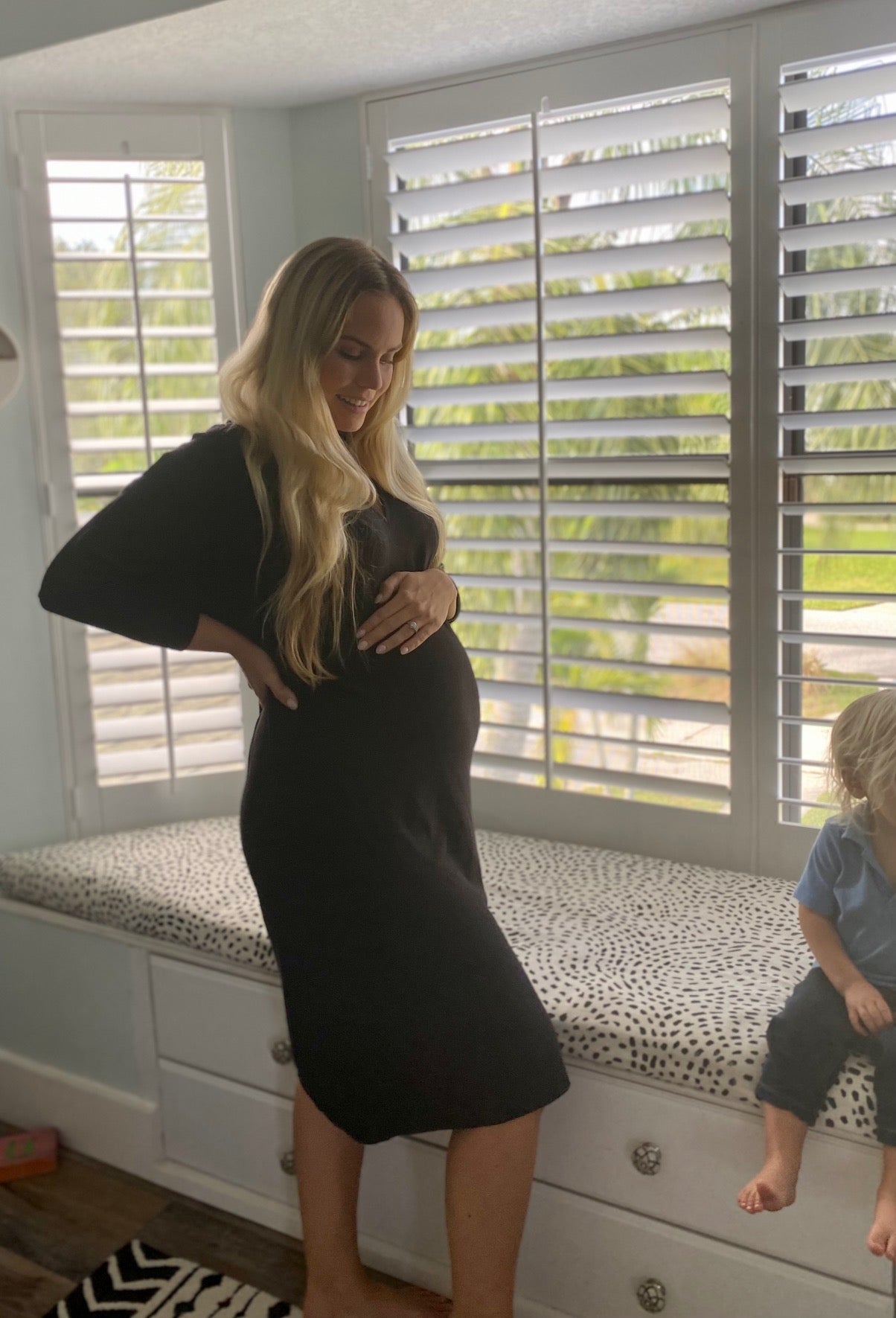Quinn Maternity and Nursing Dress