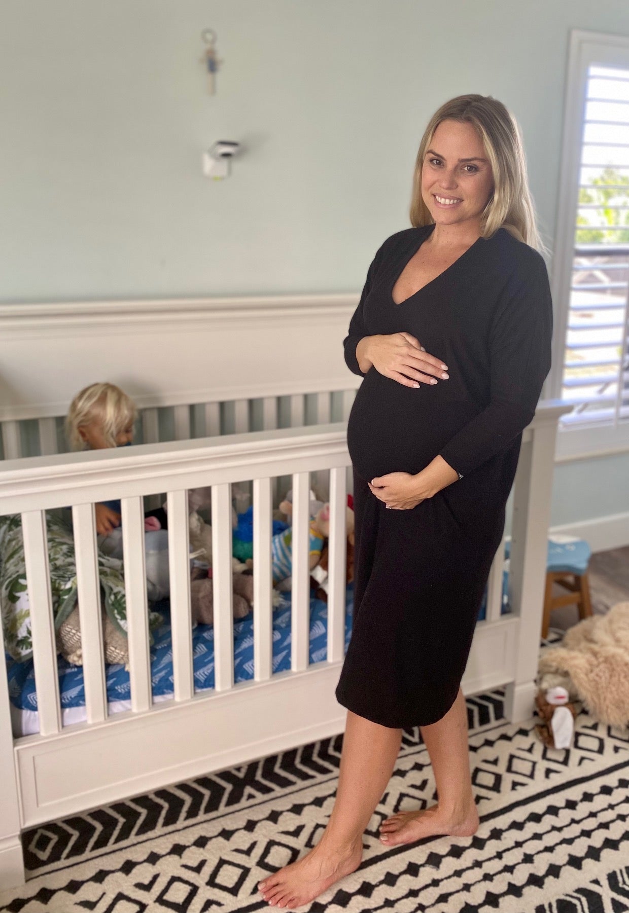 Quinn Maternity and Nursing Dress