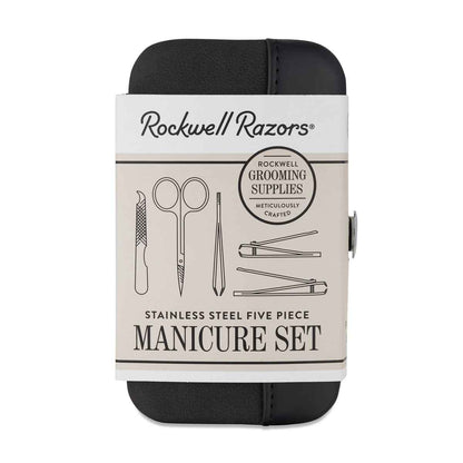 Rockwell Razors Beard Bib and Manicure set Display Bundle