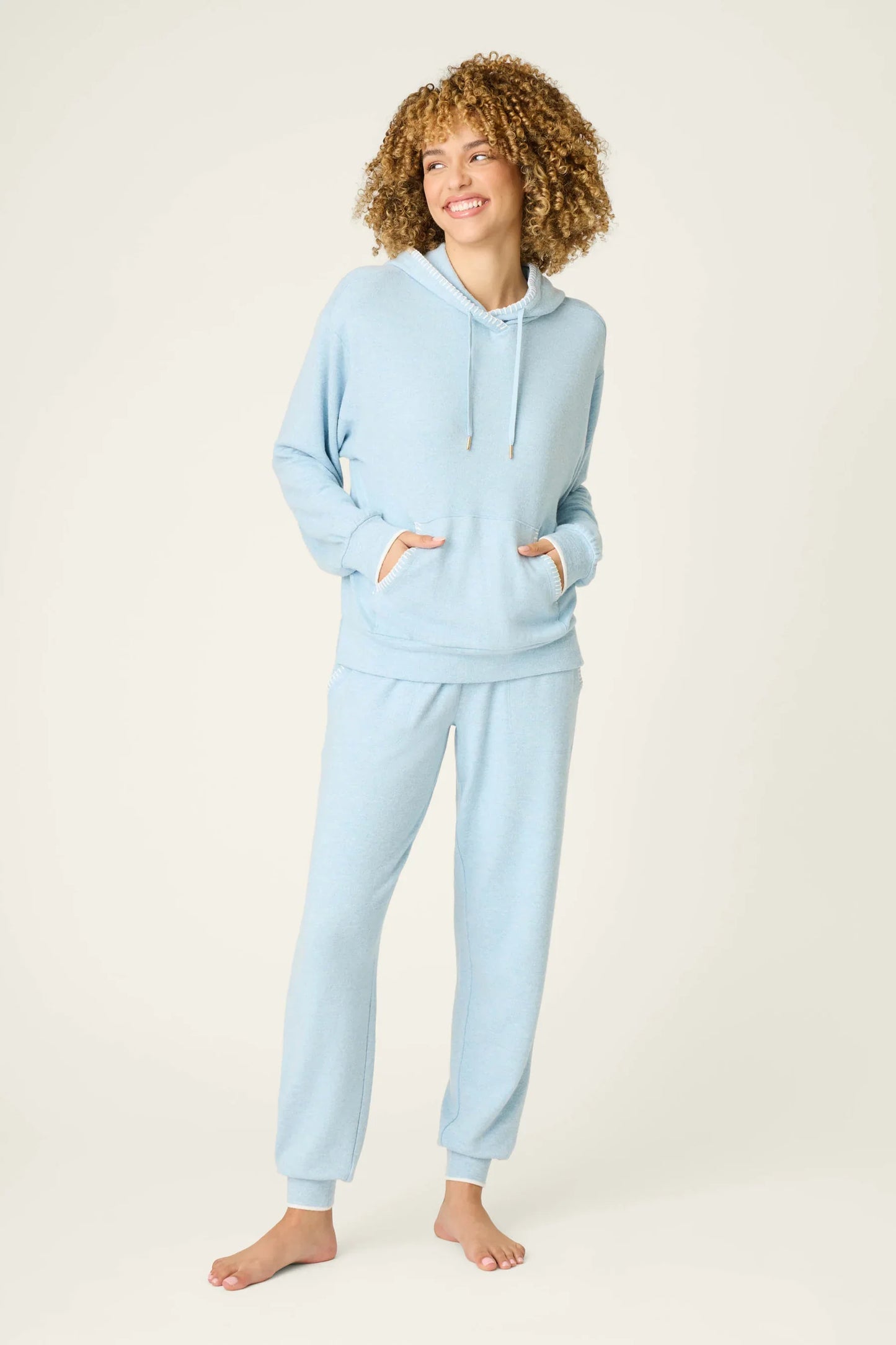 Western Blooms Dream Blue Lounge Set
