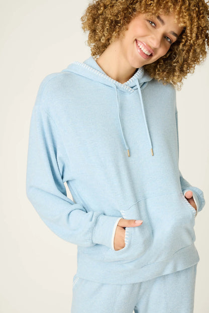 Western Blooms Dream Blue Lounge Set
