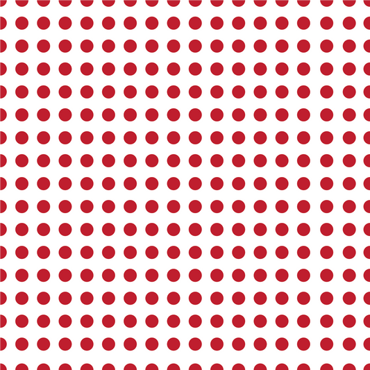 Red Polka Dots Adhesive Vinyl