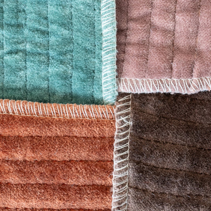 VELVET - RIBBED BROWN